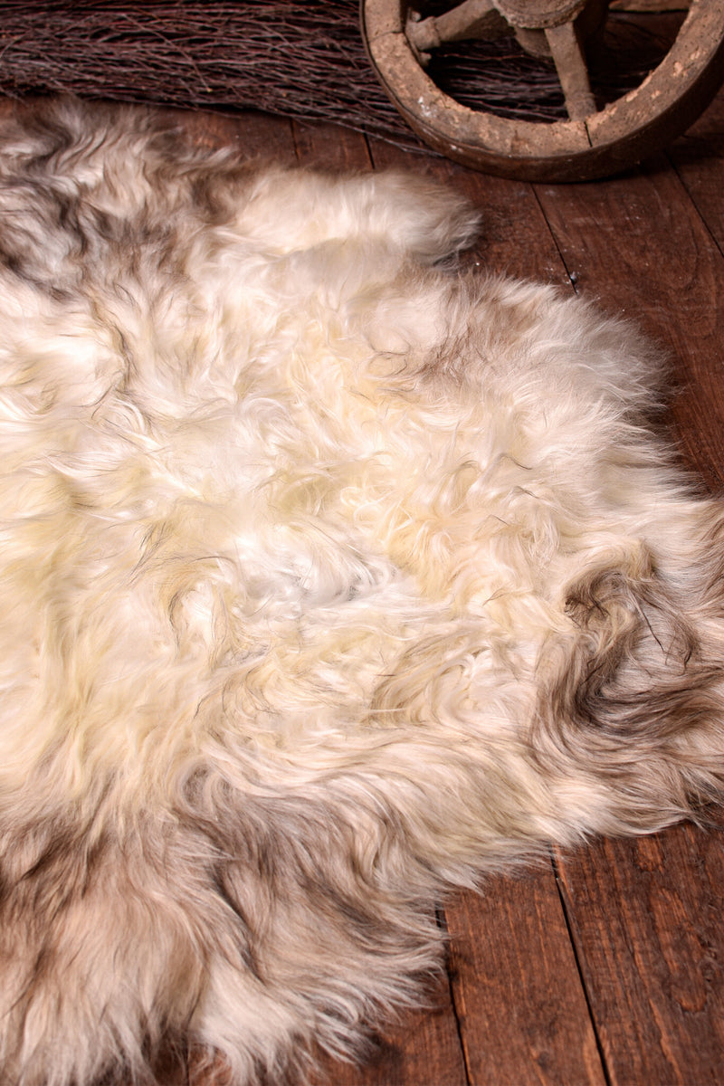 Noorse schapenvacht wit