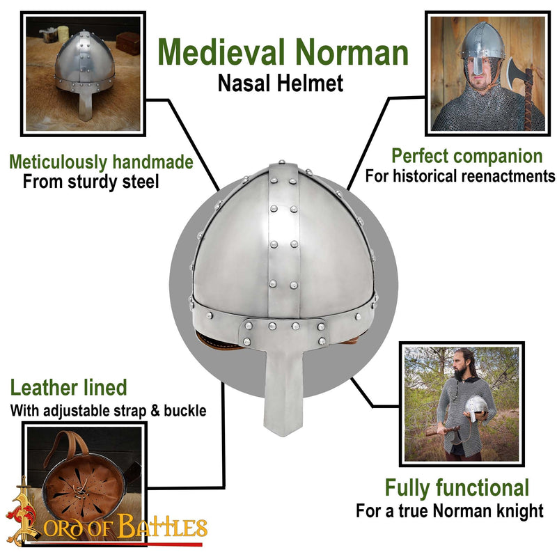 9e eeuwse spangenhelm, type neushelm, 2 mm (battle-ready)