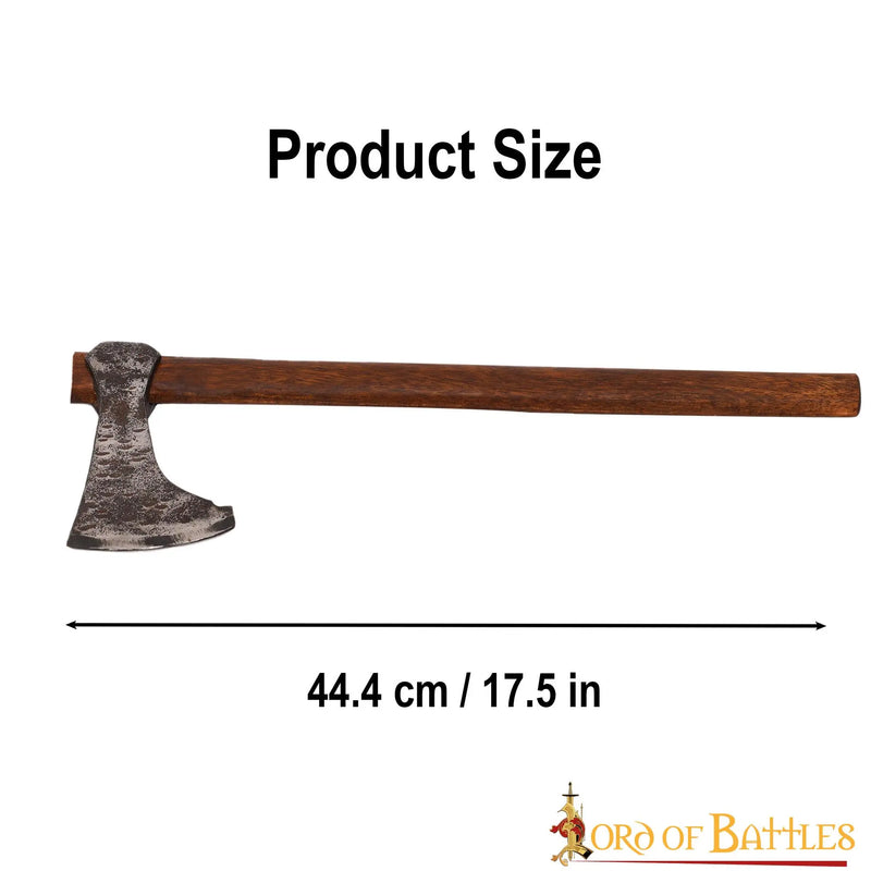 Battle-ready Viking axe skeggox, type B, blunt (battle-ready)