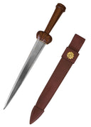 Klotendolk met schede, semi-scherp