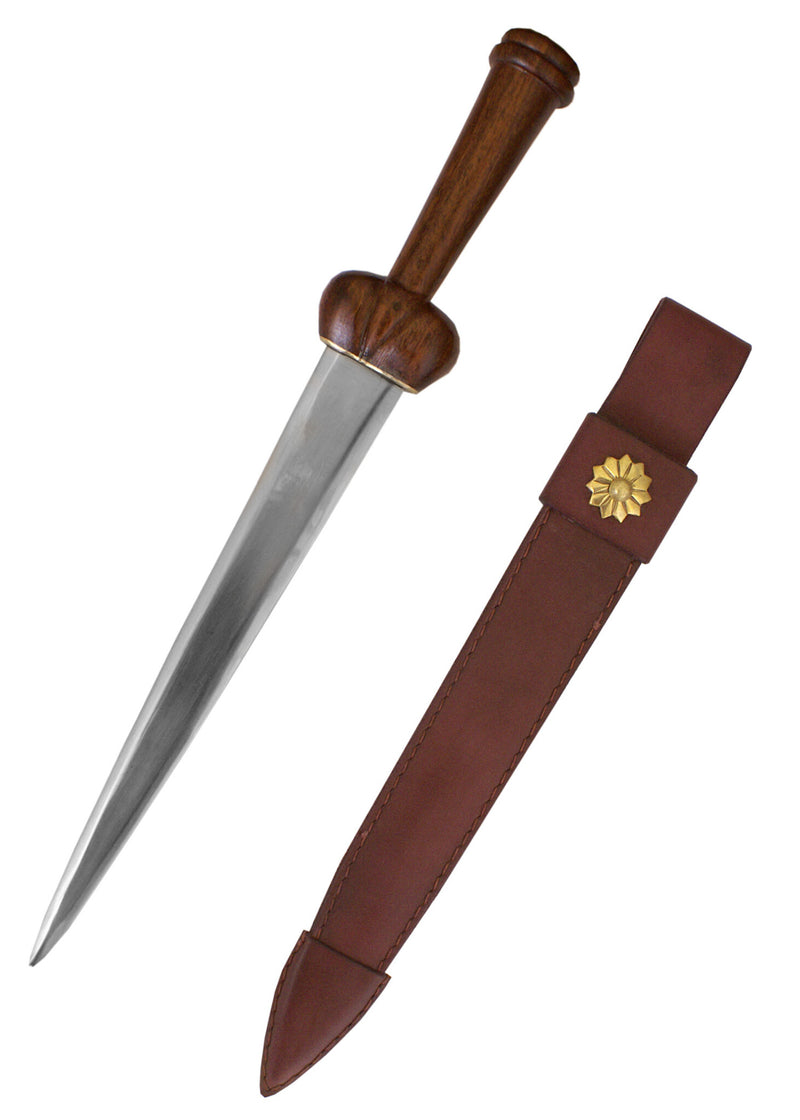 Klotendolk met schede, semi-scherp