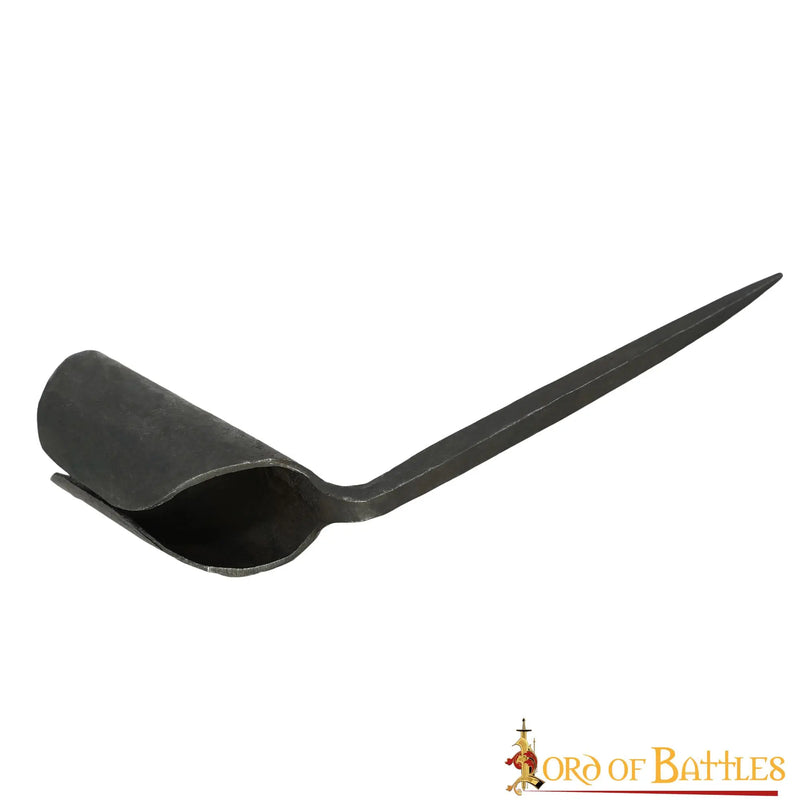 IJzeren middeleeuwse kaarshouder