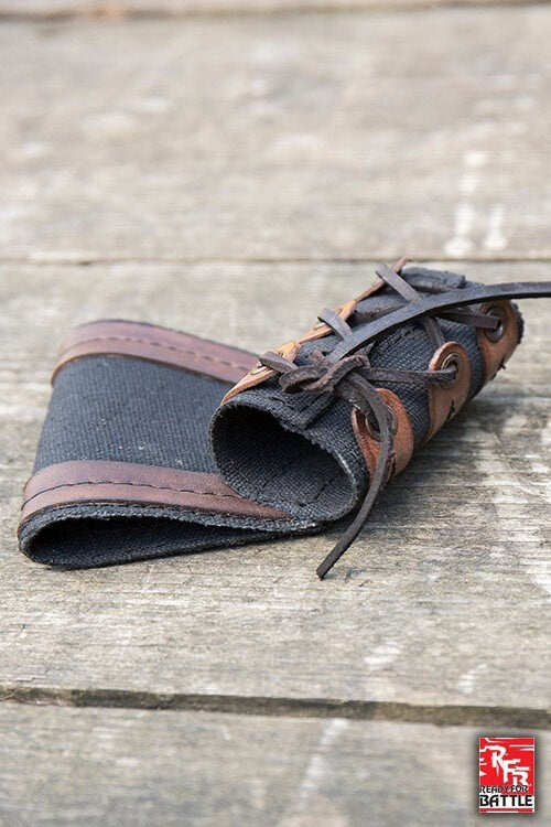 RFB LARP dolk-zwaardhouder, bruin-zwart