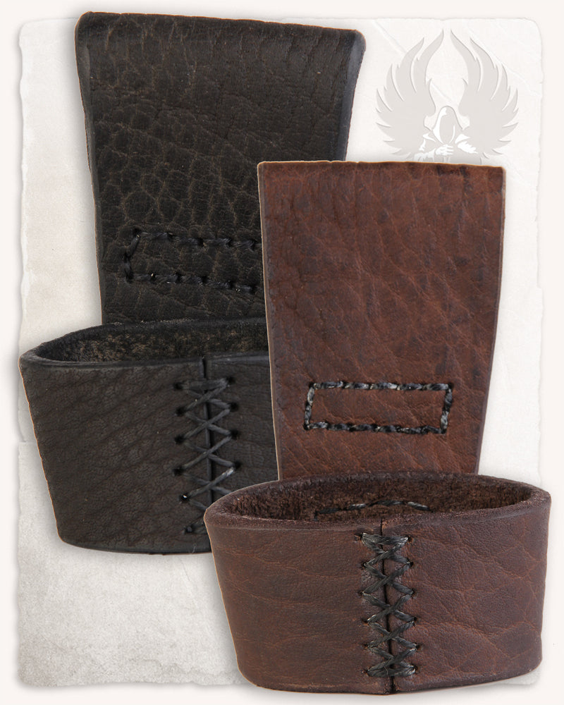 Corne à boire support Louis noir 