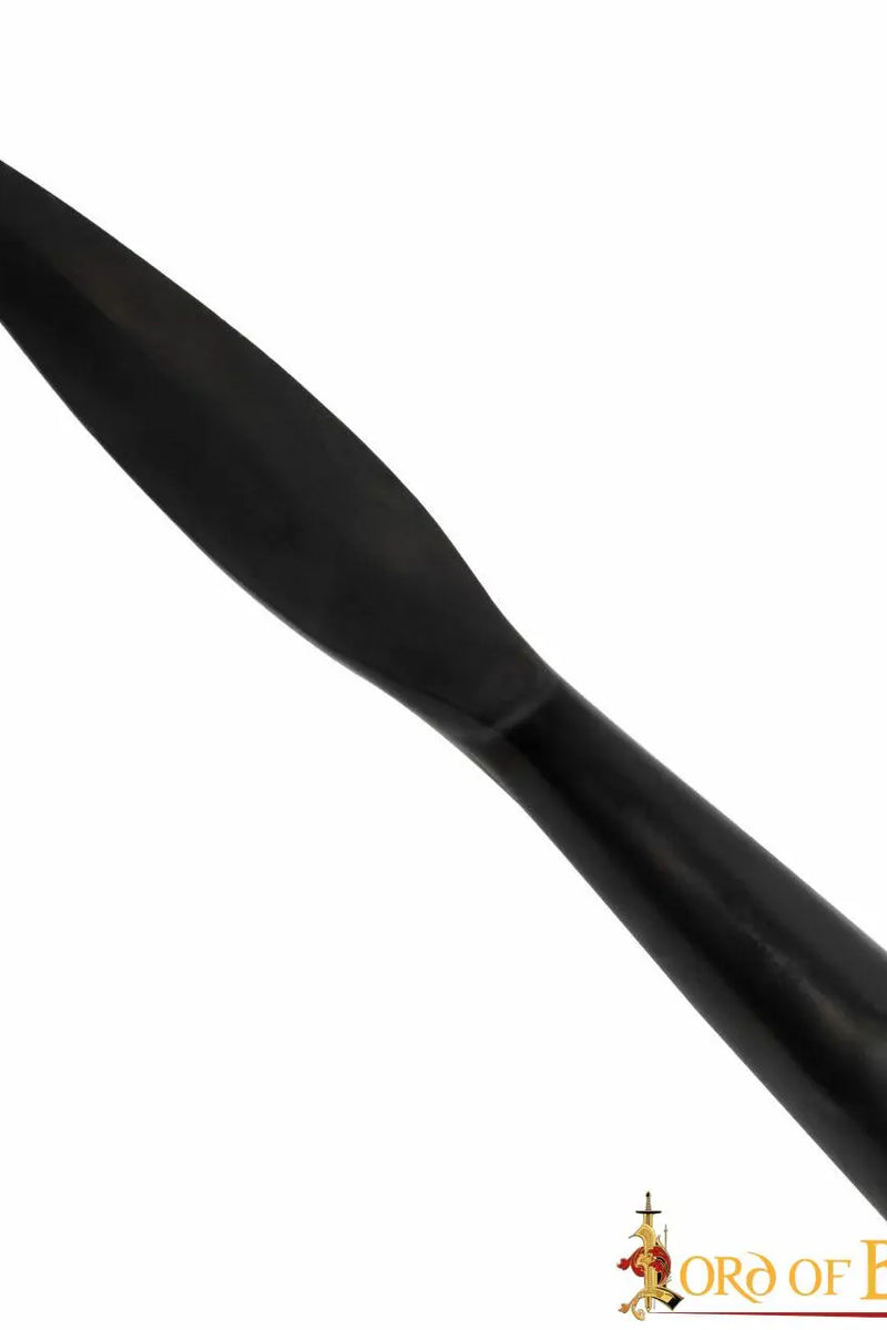 Feuille de forme du début du Moyen Âge pointe de lance, bronzée, semi-tranchante 