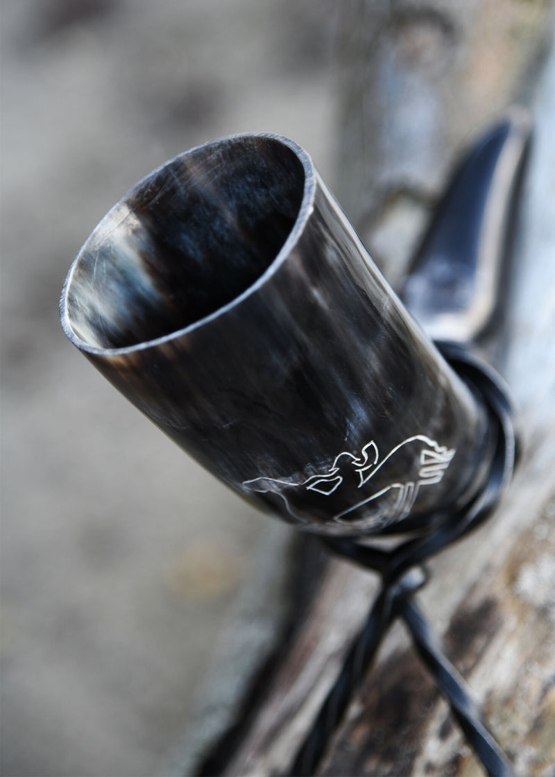 Drinkhoorn Odin met Sleipnir, 200-300 ml