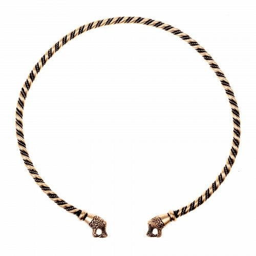 Vikingatorc Oseberg, försilvrad brons brons 