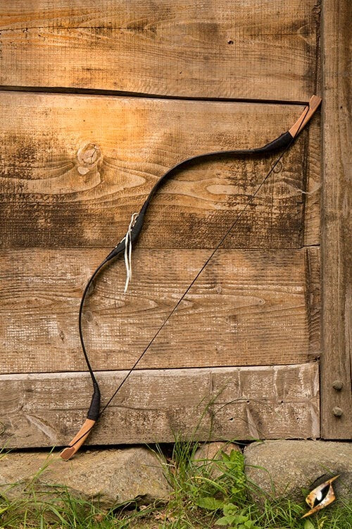 LARP recurve ruiterboog zwart