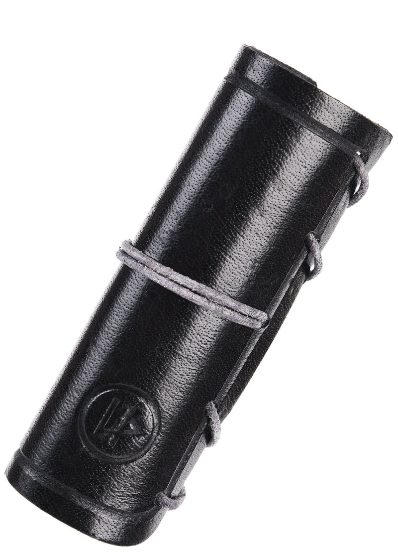 Étui en cuir pour hache, noir 