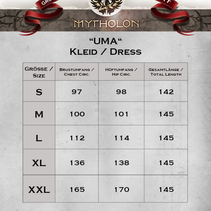 Middeleeuwse surcot Uma, groen