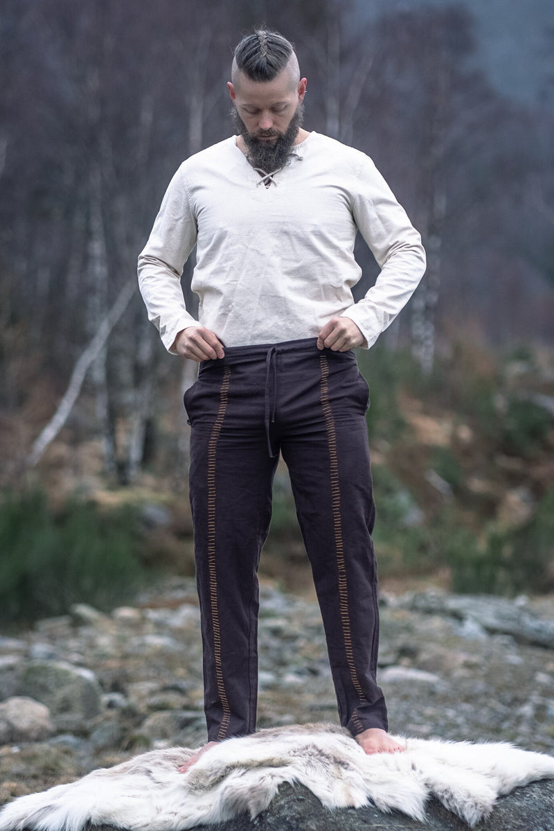 Middeleeuwse broek Hamlin, bruin