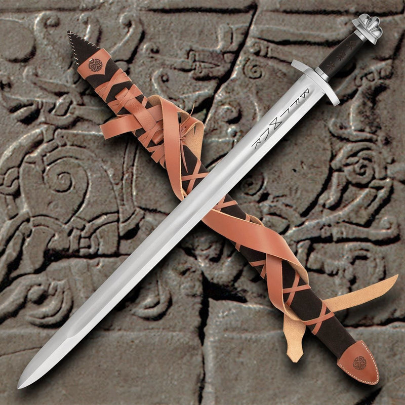 Viking sword Baldur, semi-sharp