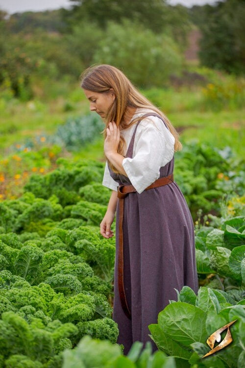 Viking hangeroc Frida vissegraat, bordeauxrood