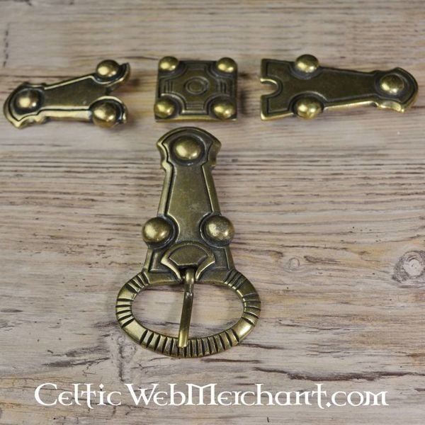 Alle -Mann -Gürtel -Ausstattung von Balingen, versilbert