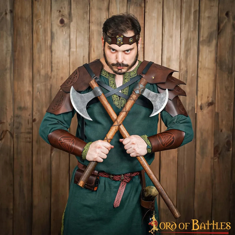 Corona Aldon, cuero, marrón 