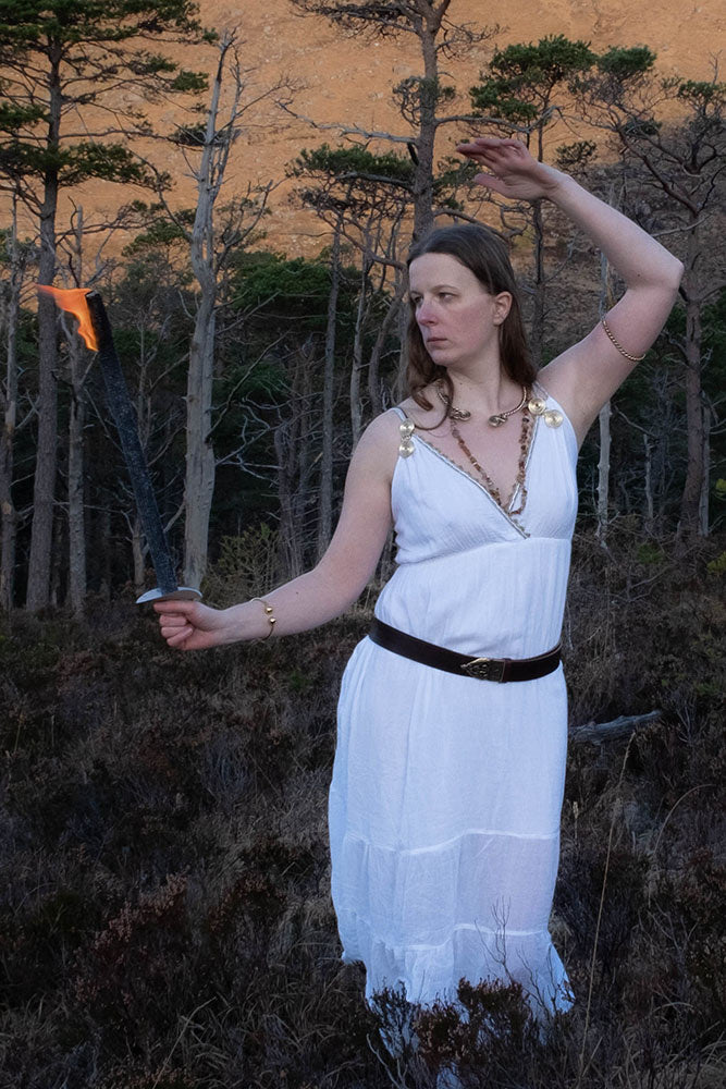 Fakkels 90 min. brandtijd, set van 10 stuks