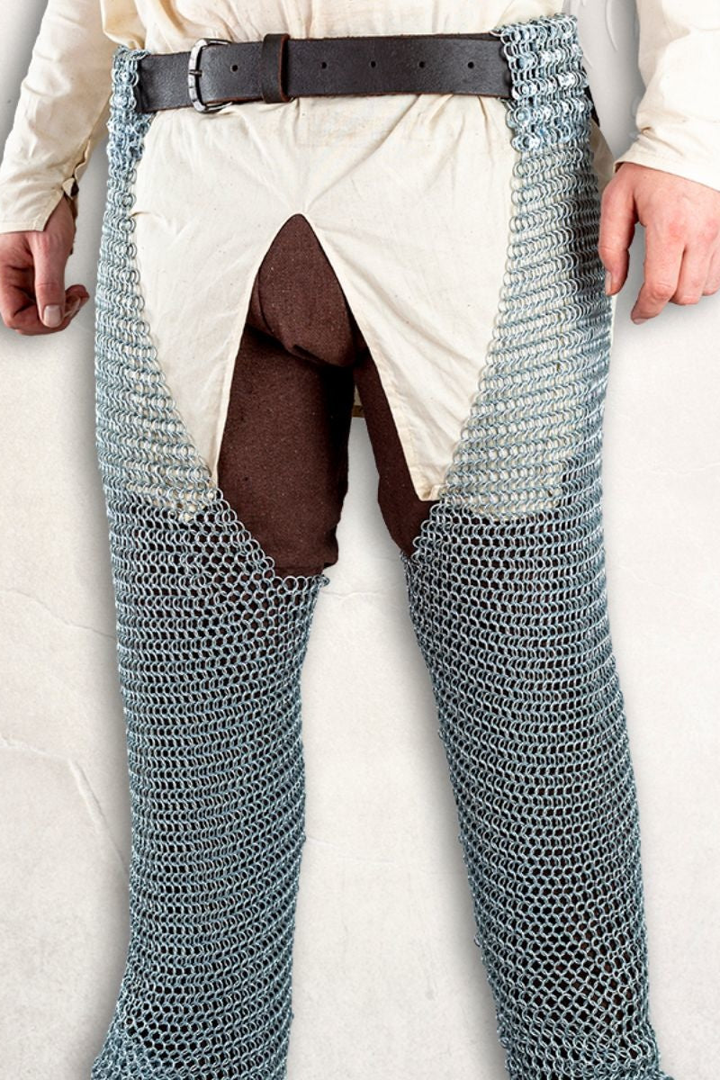 Maliën chausses Richard, ongeklonken ronde ringen, 8 mm