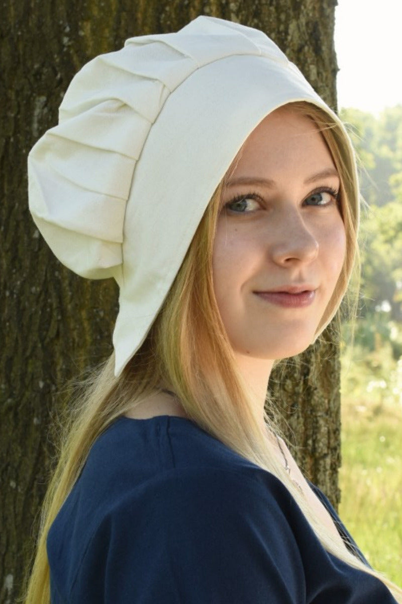 Capuchon plissé Amsterdam, naturel 