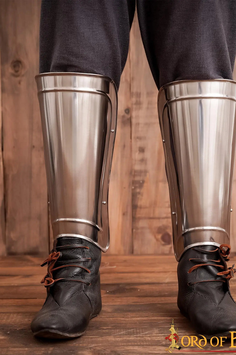 Milanese scheenplaten, onderbeenpantser, 1,6 mm