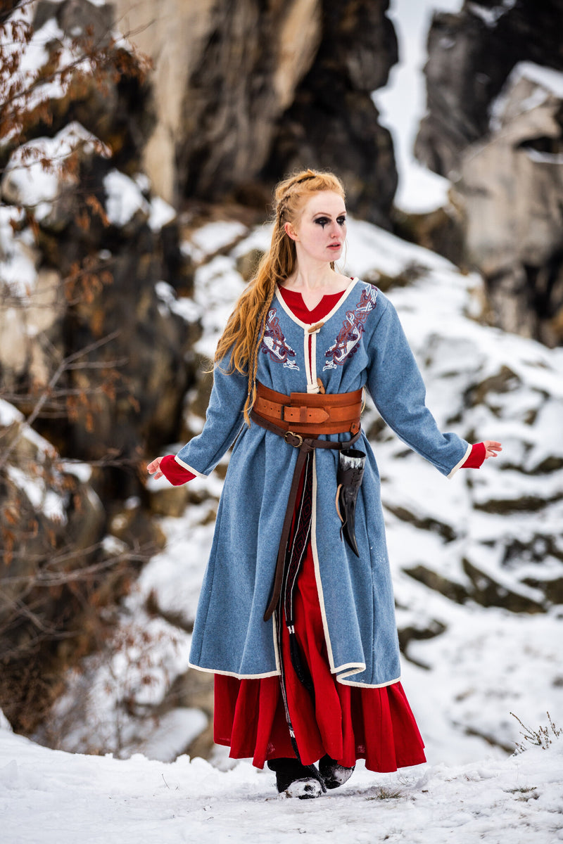 Viking Kaftan Skadi, niebieski