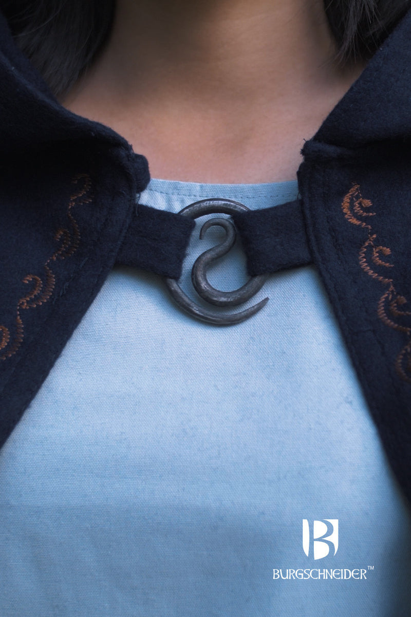 Spirale Fibel Lukka, Stahl 