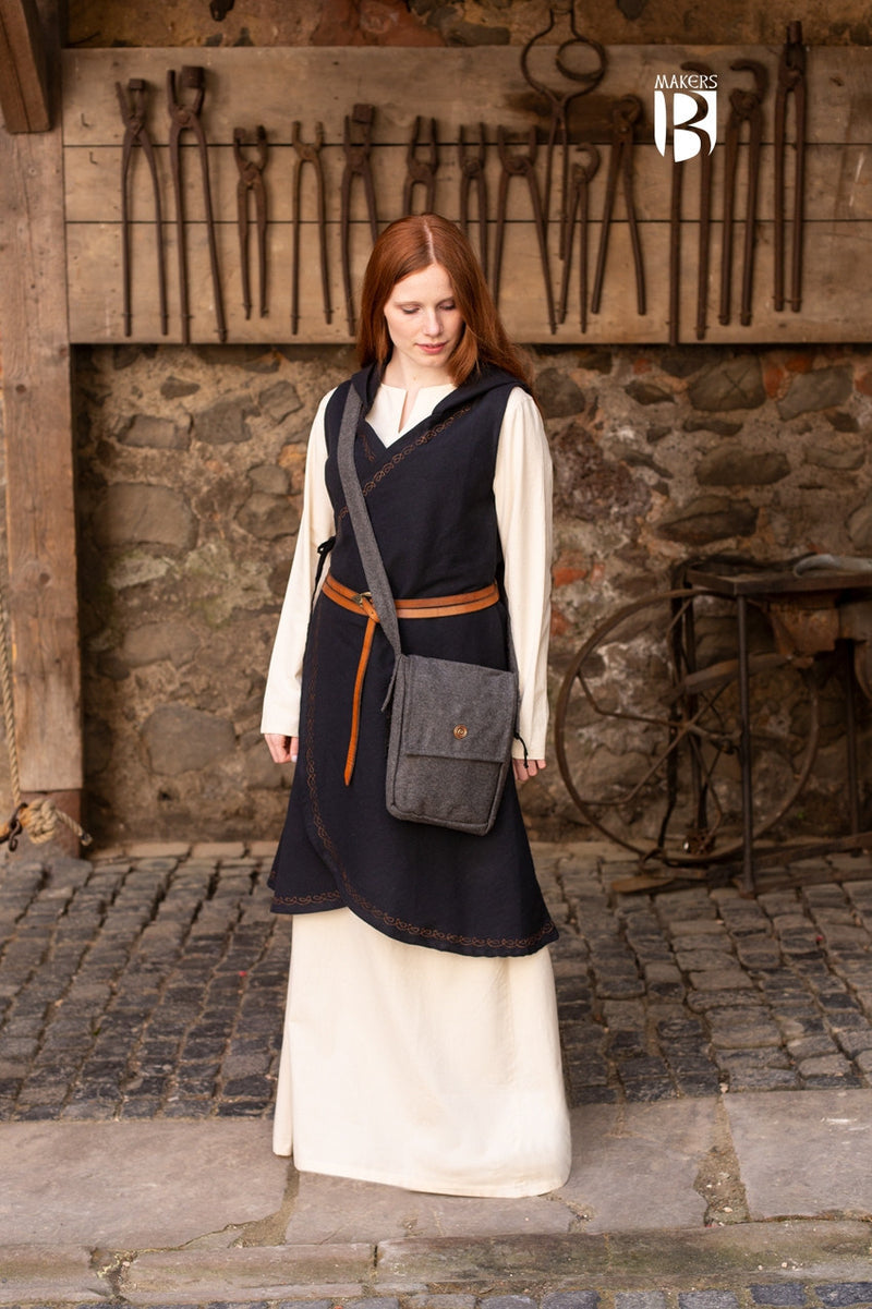 Wolltasche Juna, dunkelgrau