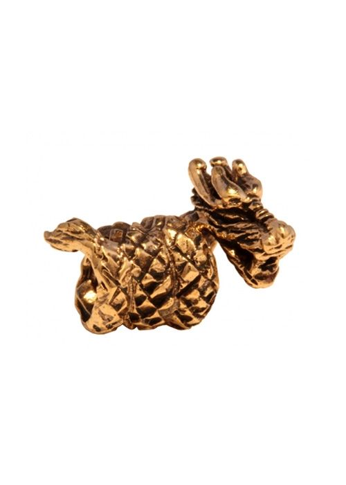 Bronze Dragons Bearded Bead