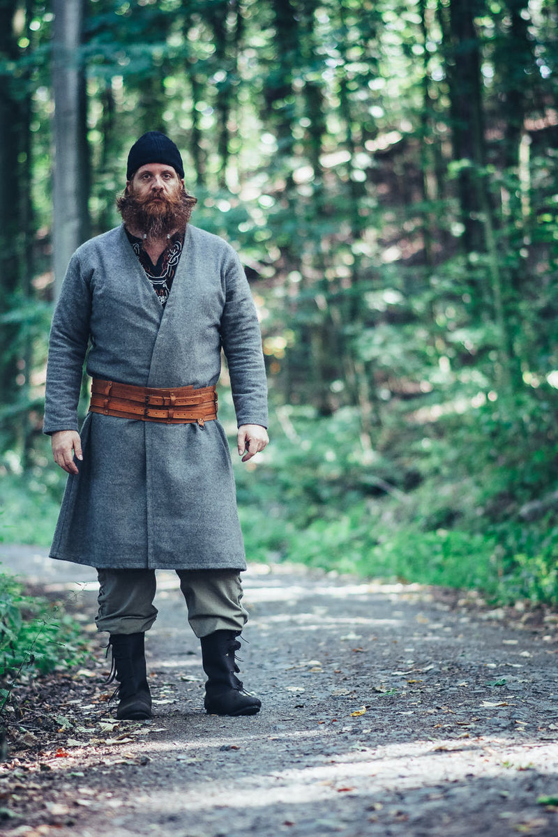 Viking kapje Ari wol, zwart