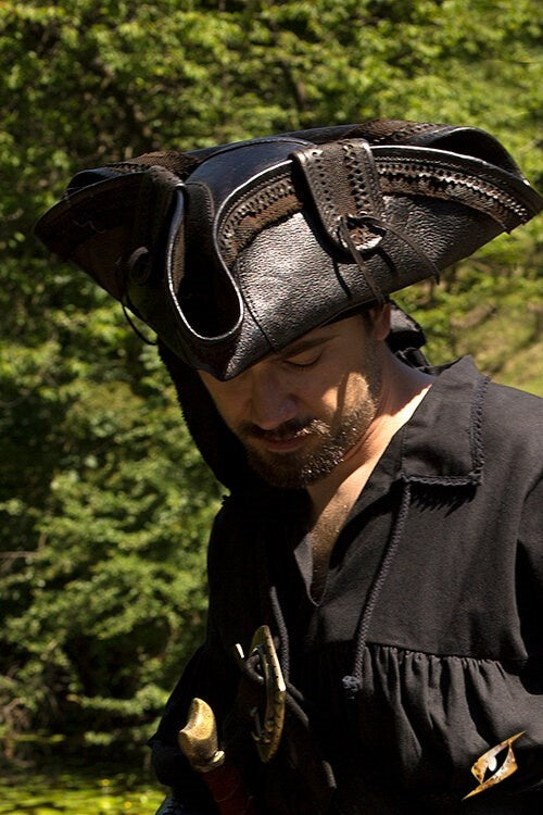 Tricorn Blackbeard, nero 