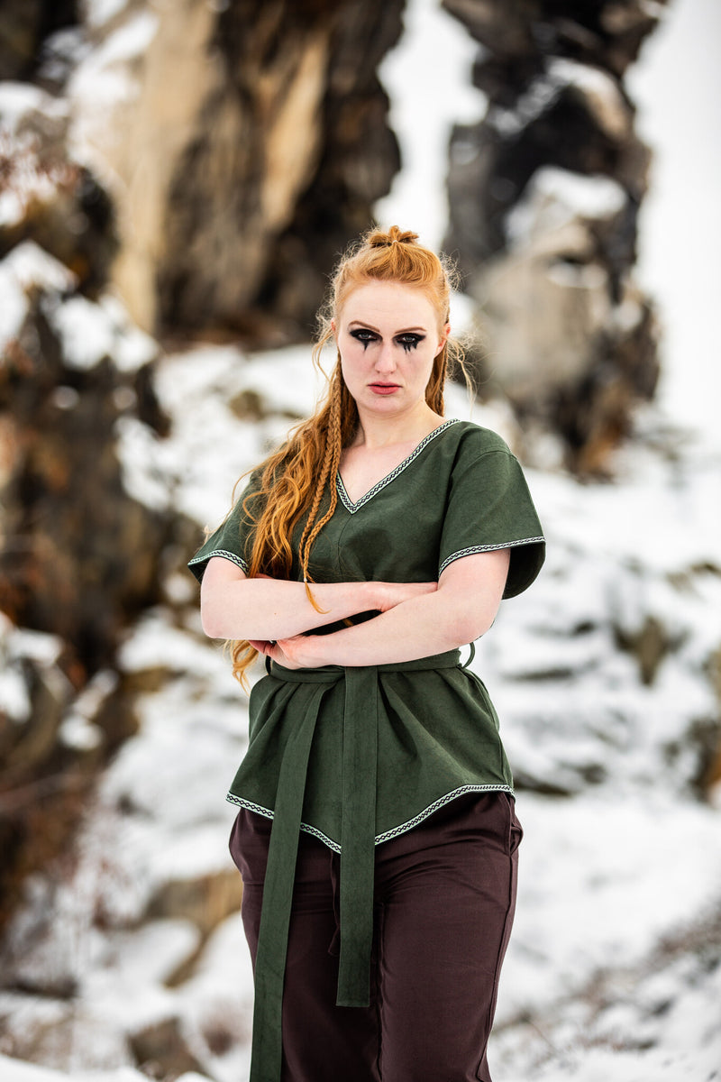 Valkyrie tuniek Brynhild, groen