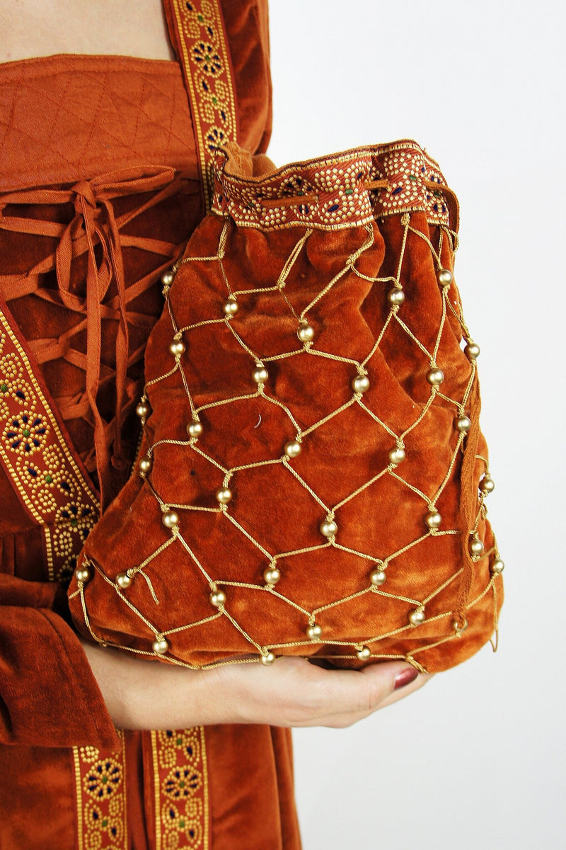 Adlig påse, terrakotta 