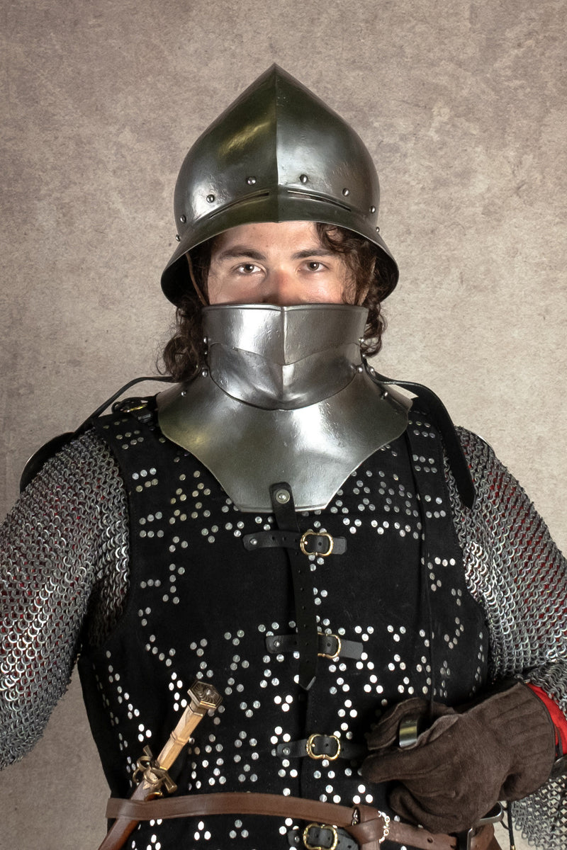 15e eeuwse bevor, ongepolijst, 1.2 mm