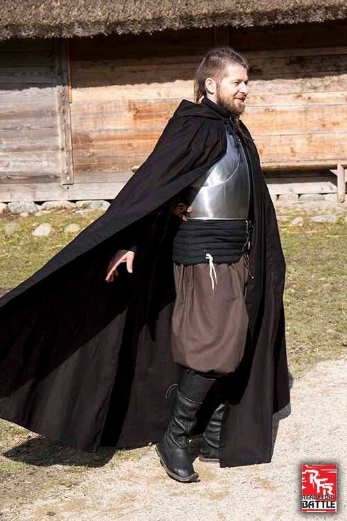 RFB mantel Arthur, zwart