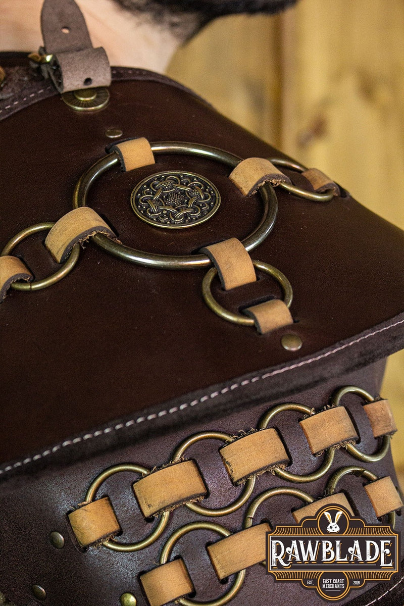 Fighter Gorget z Pauldrons - Bruin