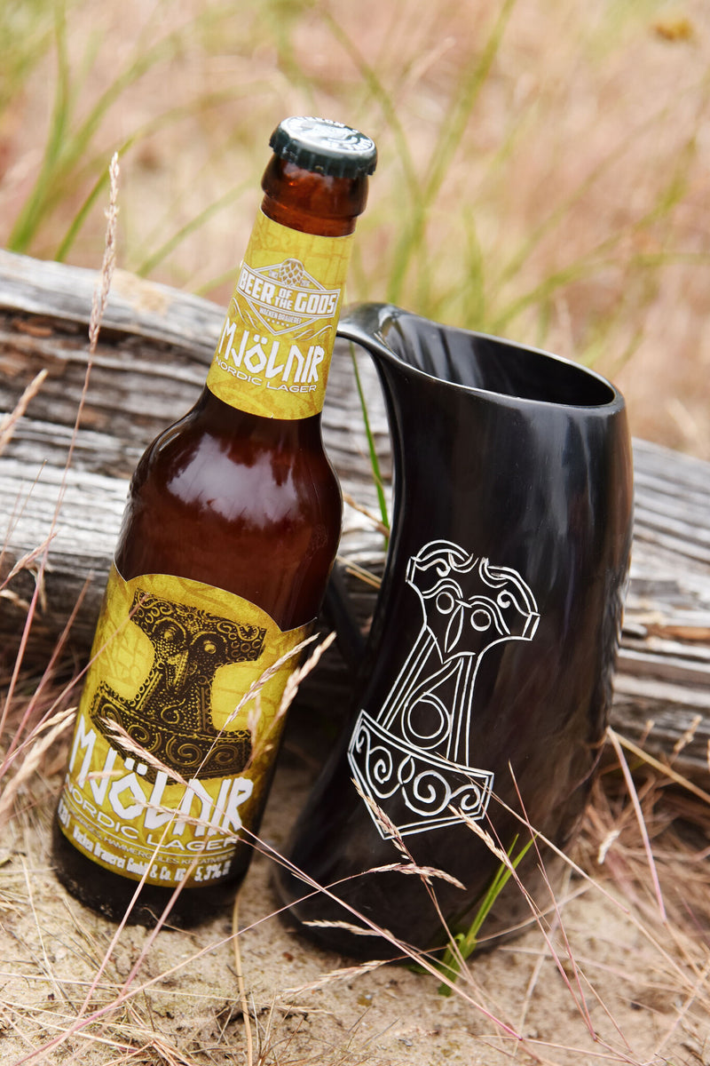 Hoornen beker Mjolnir, 650-1000 ml