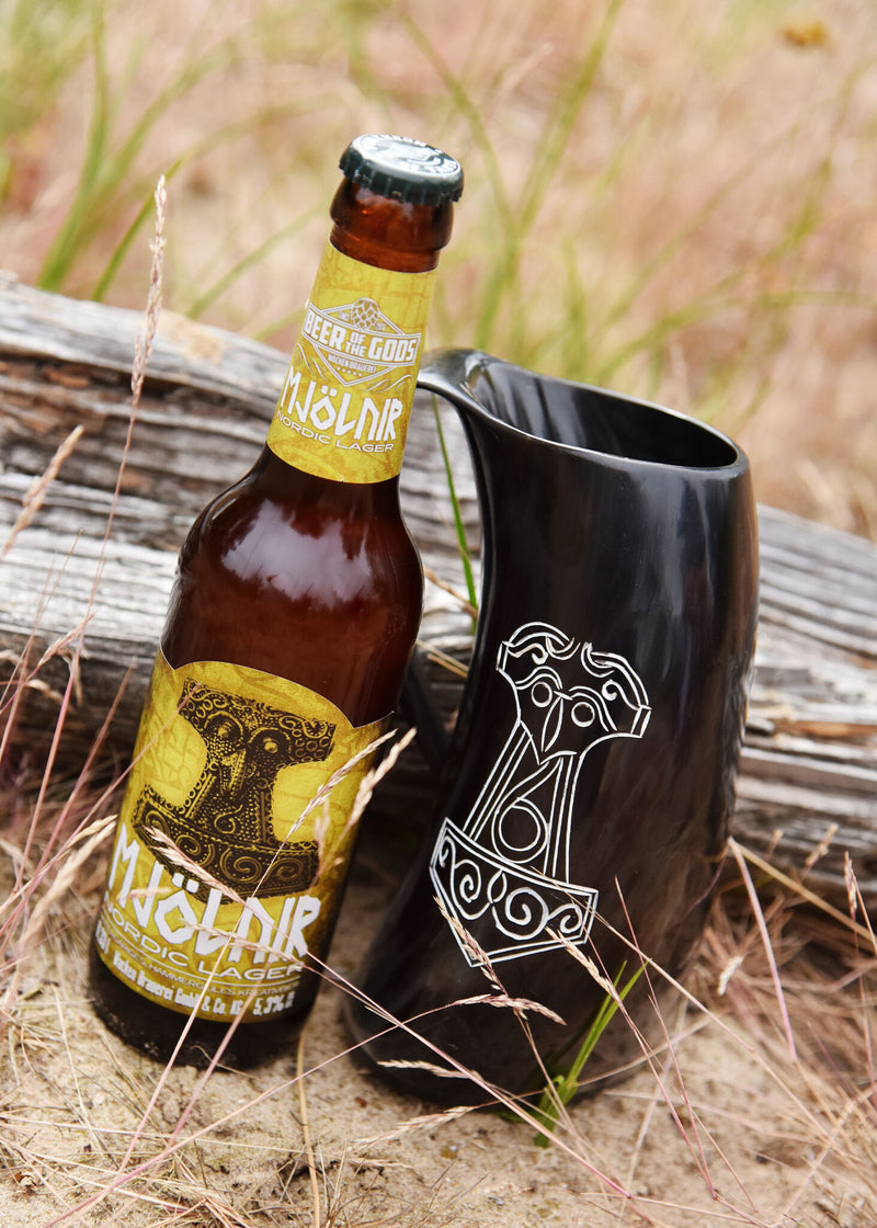 Cuerno de beber Mjolnir, 650-1000 ml 