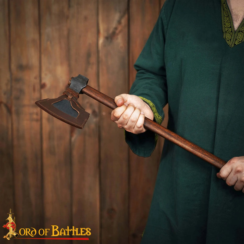 Handgeschmiedeter Wikingerbart Axt, Typ B, semi-scharf 