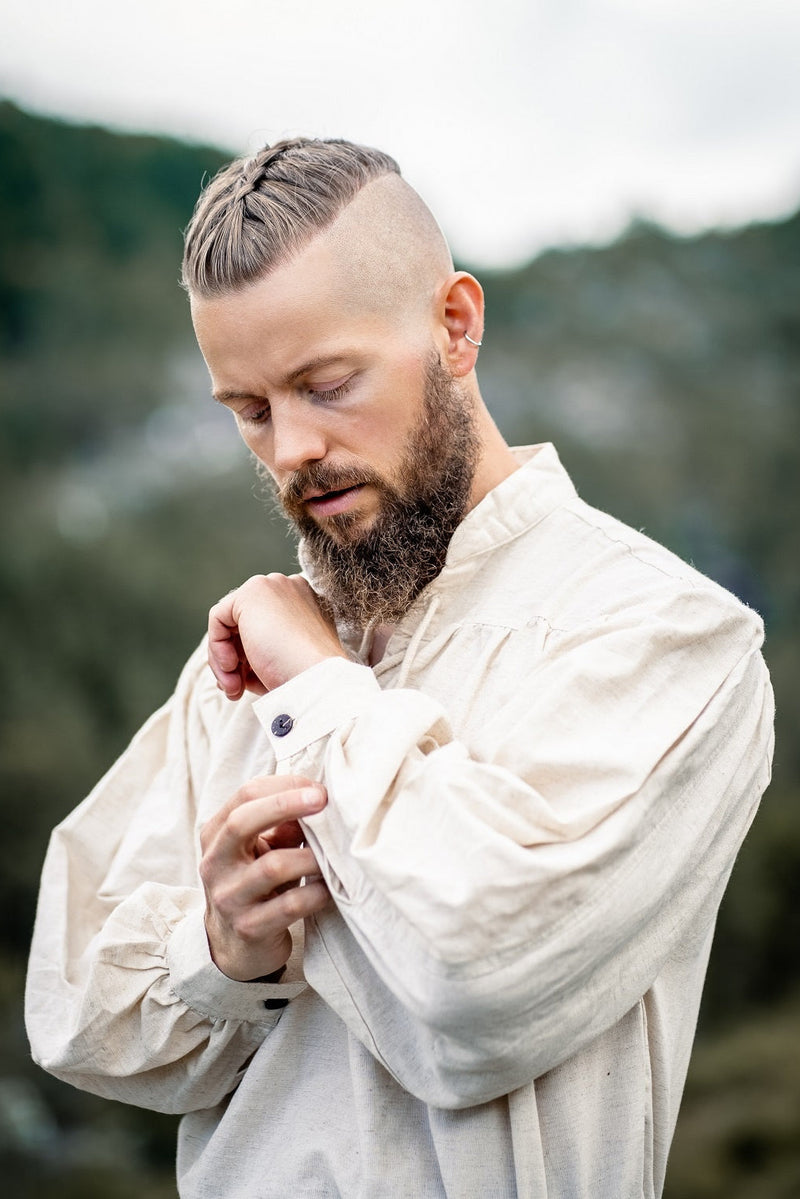 Middeleeuws hemd, crème