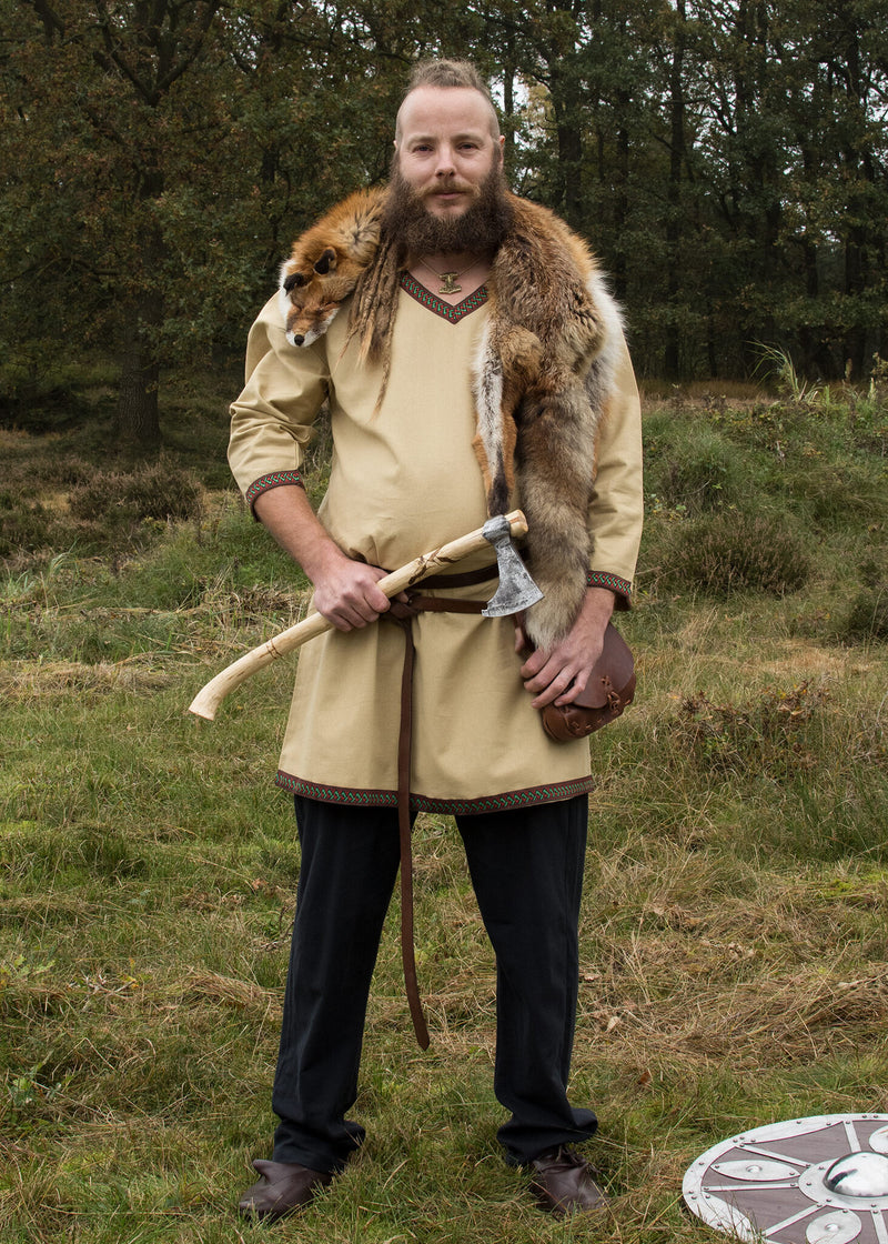 Zandkleurige Vikingtuniek
