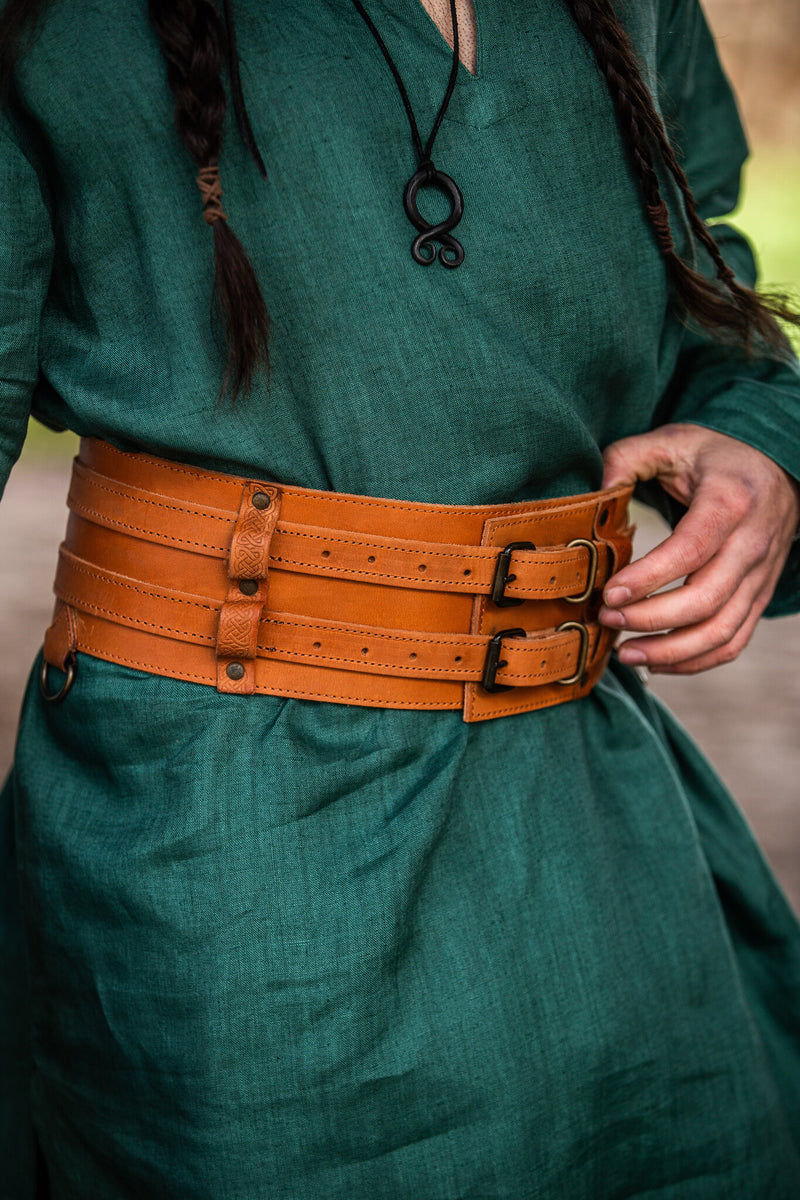 Viking riem Sif, bruin
