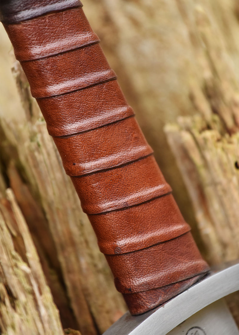 Wikingerschwert mit gewelltem Knauf, kurz, stumpf (battle-ready) 