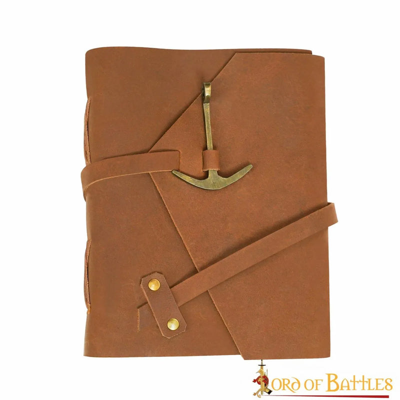 Leather book pirate, antique