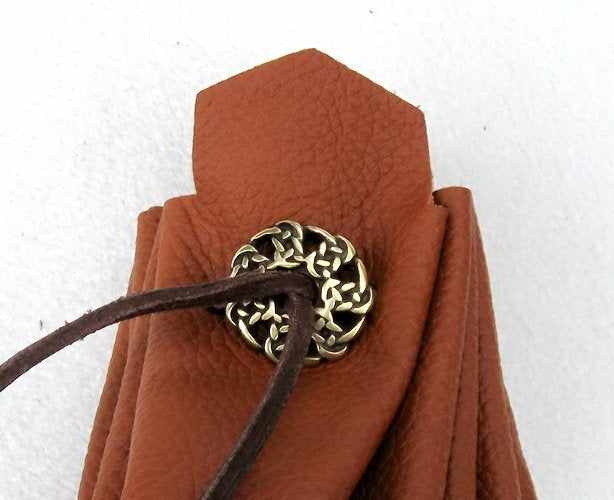 Nodi gaelici alto-medievali, set di 5 pezzi, argentati 