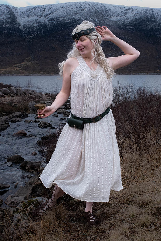 Godinnen Jurk Hera, beige