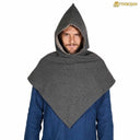 Skjoldehamn vichingo cappuccio, lana & lino 