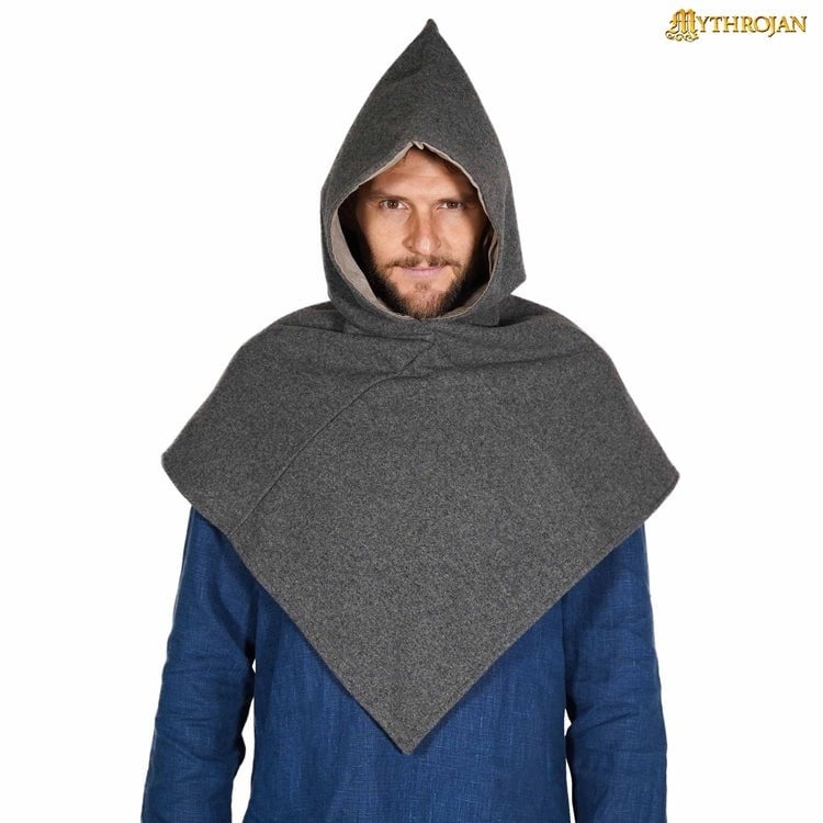 Skjoldehamn vichingo cappuccio, lana & lino 