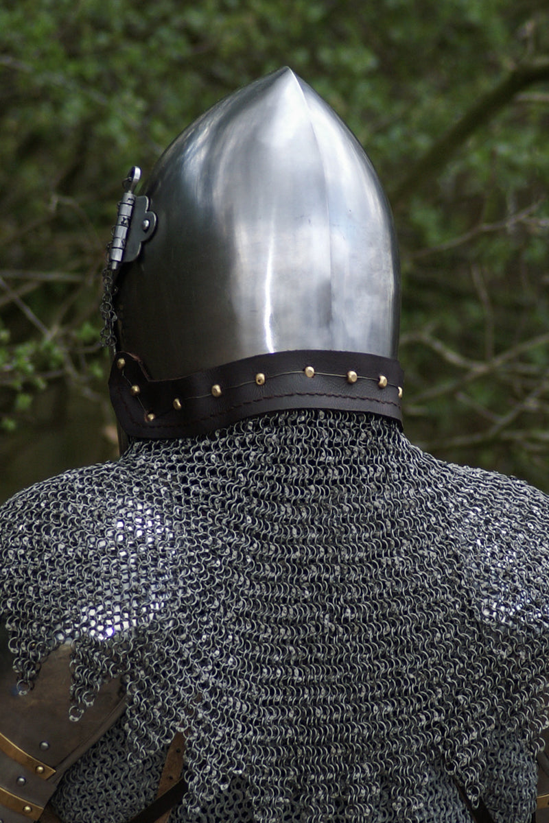 Camail, blandet flade ringe-kileformede nitter 8mm 