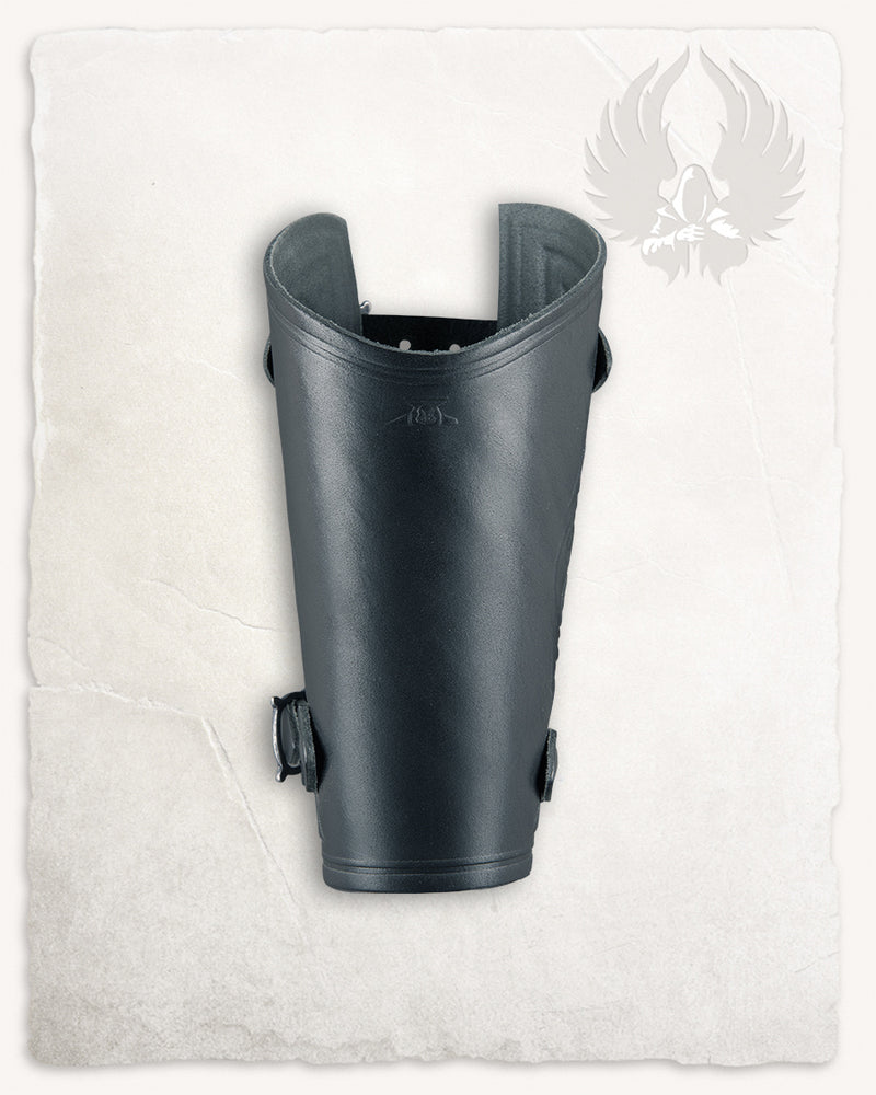Artemis leren bracer S, onderarmbeschermer, zwart