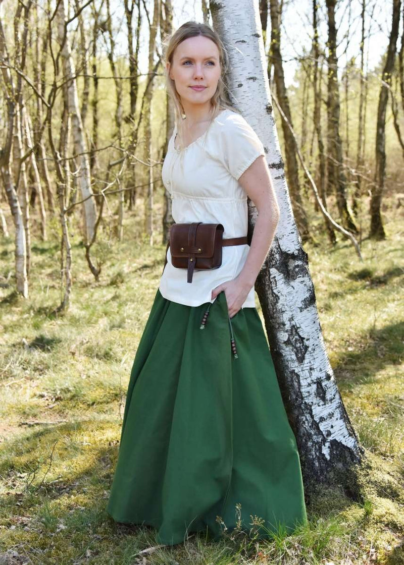 Middeleeuwse rok Melisende, groen