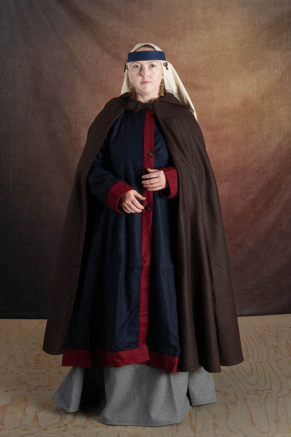 Rusvik Viking jas Kseniya, blauw, wolmix